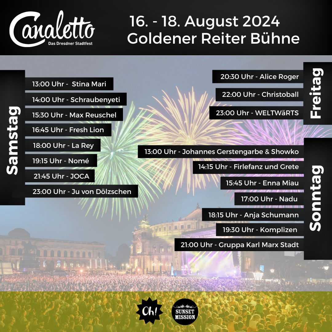 Canaletto Stadtfest Dresden 2024